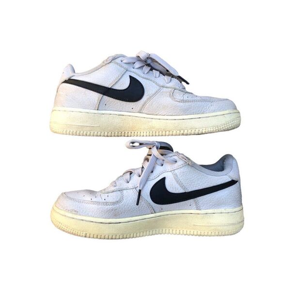 RARE 2017 Nike Air Force 1 GS 'Vast Grey' Size 7.5 - Picture 9 of 16